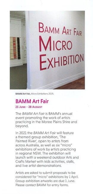 Bank Art Museum Moree: BAMM Art Fair